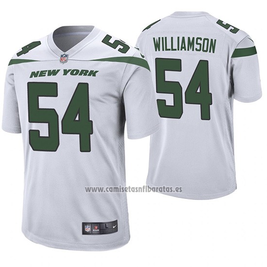 Camiseta NFL Game New York Jets Avery Williamson Blanco